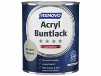 RENOVO Acryl-Buntlack, lichtgrau RAL 7035, glänzend, 0,75l