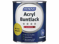 RENOVO Acryl-Buntlack, rapsgelb RAL 1021, glänzend, 0,75l