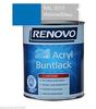 RENOVO Acryl-Buntlack, himmelblau RAL 5015, glänzend, 0,75l