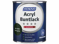 RENOVO Acryl-Buntlack, moosgrün RAL 6005, glänzend, 0,75l - gruen