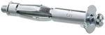FISCHER Hohlraumd&uuml;belset &raquo;HM&laquo;, 8 mm x 45 mm, inkl. Schrauben - silberfarben