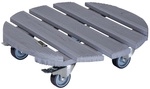 WAGNER SYSTEM Multiroller &raquo;GreenHome&laquo;, &Oslash;: 38 cm, Holz - grau