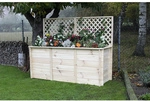 PROMADINO Hochbeet, Kiefernholz - beige