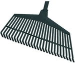 SIENA GARDEN F&auml;cherbesen, schwarz, Kunststoff