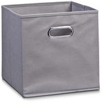 ZELLER Aufbewahrungsbox, BxHxL: 32 x 32 x 32 cm, Kunstfaser - grau