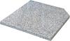 DOPPLER Beschwerplatte »Beschwerplatte Granit«, für Sonnenschirme, grau, Länge:
