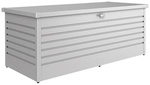 BIOHORT Aufbewahrungsbox &raquo;FreizeitBox&laquo;, BxHxT: 181 x 71 x 79 cm, silber-metallic -