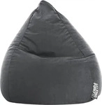 Sitting Point Sitzsack "BeanBag EASY L", anthrazit, BxH: 70 x 90 cm - schwarz