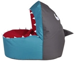 Sitting Point Sitzsack &raquo;Shark BRAVA&laquo;, anthrazit, BxHxT: 60 x 90 x 80 cm - schwarz