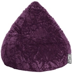 Sitting Point Sitzsack &raquo;BeanBag FLUFFY L&laquo;, lila, BxH: 70 x 90 cm