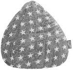 Sitting Point Sitzsack &raquo;BeanBag FLUFFY STARS L&laquo;, grau, BxH: 70 x 90 cm