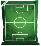 Sitting Point Sitzsack &raquo;Little BigBag SOCCER&laquo;, gr&uuml;n, BxHxT: 95 x 20 x 125 cm -