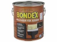 BONDEX Wetterschutzfarbe »Holzlasur für außen«, ebenholz, lasierend, 2.5l - braun