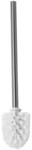 FACKELMANN WC-B&uuml;rste &raquo;Fusion&laquo;, BxHxT: 7,5 x 37,5 x 7,5 cm - silberfarben
