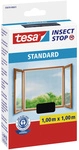 TESA Fliegengitter &raquo;STANDARD&laquo;, 1 x 1m, f&uuml;r Fenster, anthrazit - schwarz