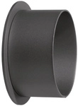 JUSTUS Anschlussstutzen, , &Oslash; 100mm - schwarz