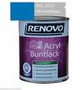 RENOVO Acryl-Buntlack, himmelblau RAL 5015, seidenmatt, 0,75l