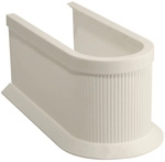 FACKELMANN Siphonabdeckung, pergamon, Kunststoff, BxHxT: 13,2 x 11 x 26,8 cm, - beige