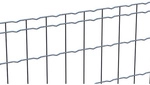Schwei&szlig;gitter, Stahl, anthrazit metallic, LxH: 2500 x 102 cm - grau