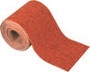 WOLFCRAFT Schleifpapierrolle, Körnung: k120, Korund, rostfarben - rot