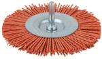WOLFCRAFT Scheibenb&uuml;rste, &Oslash;: 100 mm, Nylon - rot