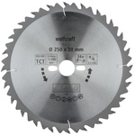 WOLFCRAFT Tisch-Kreiss&auml;gebl&auml;tter, &Oslash;: 250 mm, 24 Z&auml;hne, Hartmetall - silberfarben