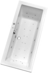 OTTOFOND Whirlpool-Komplettset &raquo;Cubic&laquo;, BxHxL: 90 x 49,5 x 190 cm, wei&szlig;,