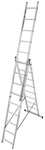 KRAUSE Vielzweckleiter &raquo;CORDA&laquo;, 27 Sprossen, Aluminium - silberfarben