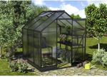 VITAVIA Gew&auml;chshaus &raquo;Apollo&laquo;, 3,8 m&sup2;, Kunststoff/Aluminium, winterfest - grau