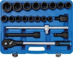 BGS Technic KFZ Spezialwerkzeuge, Kraft-Steckschl&uuml;ssel-Satz 20 mm (3/4Z) , 21-tlg. -