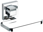 WENKO Toilettenpapierhalter &raquo;Vacuum-loc Quadro&laquo;, Edelstahl, gl&auml;nzend, silberfarben