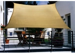 PEDDY SHIELD Balkon-Sonnensegel, rechteckig, 270 x 140 cm - beige
