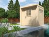 WEKA Gartenhaus »RIVA«, Holz, BxHxT: 214 x 218 x 205 cm (Außenmaße) - beige