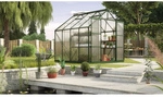 VITAVIA Gew&auml;chshaus &raquo;Uranus 6700&laquo;, 6,7 m&sup2;, Kunststoff/Aluminium, winterfest -