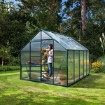 VITAVIA Gew&auml;chshaus &raquo;Merkur&laquo;, 8,3 m&sup2;, Kunststoff/Aluminium, winterfest -...
