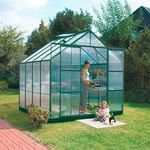 VITAVIA Gew&auml;chshaus &raquo;Mars&laquo;, B x L x H: 257 x 258 x 231,8 cm - gruen