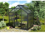 VITAVIA Gew&auml;chshaus &raquo;Apollo&laquo;, 2,5 m&sup2;, Kunststoff/Aluminium, winterfest - grau