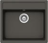 SCHOCK Küchenspüle, Nemo N-100 Asphalt, Granit | Komposit | Quarz, 57 x 51 - grau