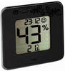 TFA® Thermo-Hygrometer, Breite: 10,5 cm, Temperaturbereich: -20 bis 50 °C - schwarz