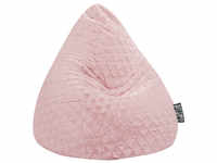 Sitting Point Sitzsack »BeanBag FLUFFY HEARTS XL«, rosé, BxH: 70 x 110 cm -...