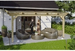 SKANHOLZ Terrassen&uuml;berdachung &raquo;Ancona&laquo;, Breite: 541 cm, Dach: Polycarbonat (PC),
