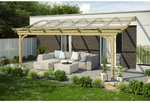 SKANHOLZ Terrassen&uuml;berdachung &raquo;Verona&laquo;, Breite: 648 cm, Dach: Polycarbonat (PC),