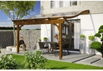 SKANHOLZ Terrassen&uuml;berdachung &raquo;Verona&laquo;, Breite: 434 cm, Dach: Polycarbonat (PC),