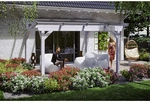 SKANHOLZ Terrassen&uuml;berdachung &raquo;Sanremo&laquo;, Breite: 434 cm, Dach: Polycarbonat (PC),