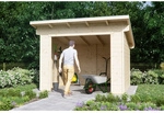 SKANHOLZ Gartenhaus &raquo;Ole&laquo;, Holz, BxHxT: 340 x 249,5 x 250 cm (Au&szlig;enma&szlig;e inkl.