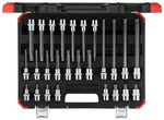 GEDORE Steckschl&uuml;sselsatz, R68003026, 26-tlg. Set, Vielzahn - silberfarben