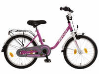 BACHTENKIRCH Kinderfahrrad »Bibi«, 1 Gang, U-Type Rahmen, Weiß-Pink - rosa