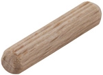 WOLFCRAFT Langholzd&uuml;bel, 2905000, Buchenholz, 200 St&uuml;ck, 6 x 30 mm - beige