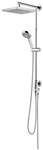 SCHULTE Duschsystem &raquo;DuschMaster Rain Classic&laquo;, chromfarben - silberfarben