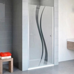 SCHULTE Duscht&uuml;r &raquo;Alexa Style 2.0&laquo;, Dreht&uuml;r, BxH: 90 x 192 cm - silberfarben